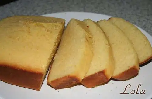 Кукурузный бездрожжевой хлеб
