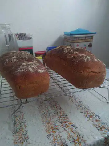 Ржаной хлеб с зернами кориандра