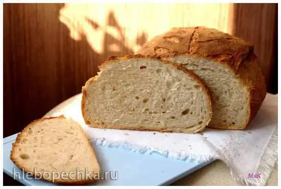 Пивной хлеб с поджаренным ячменем по рецепту из книги «Хлеб. Технология и рецептуры» Дж. Хамельмана