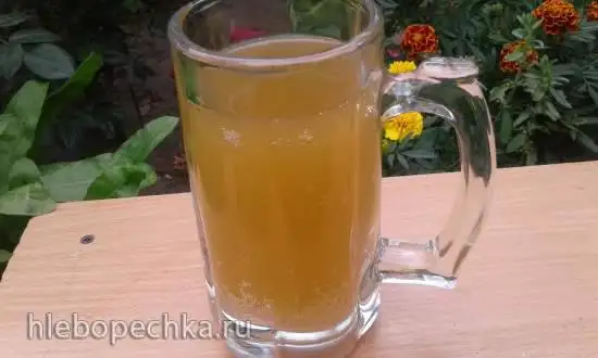 Квас как из магазинной бочки (быстрый квас)