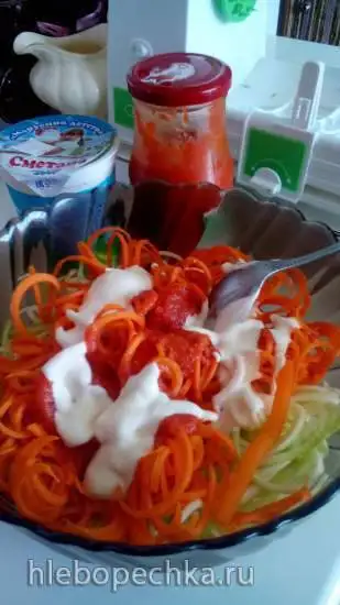 Салат с кабачками «Я знаю пароль! Я вижу ориентир!»