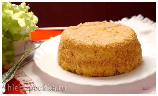 Тапамцвари: запеканка с сыром на кукурузной крупе