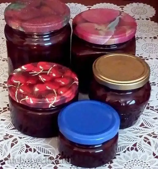 Варенье вишнёвое с шоколадом по-быстрому (с желфиксом)