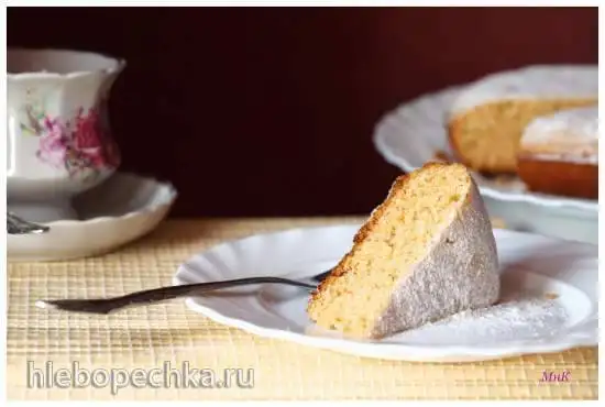 Медовик постный на карамели
