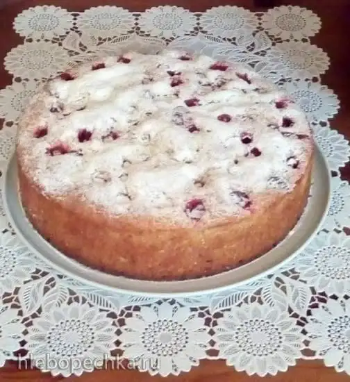 Польский пирог с крыжовником