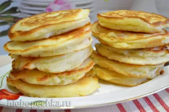 Яблоки в кисломолочном кляре