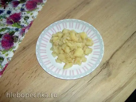 Картофельный салат с яблочным уксусом