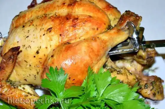 Курица-гриль в мини-печке KitFort КТ-1705