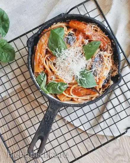 Паста «Норма» (Pasta alla Norma) от Джейми Оливера