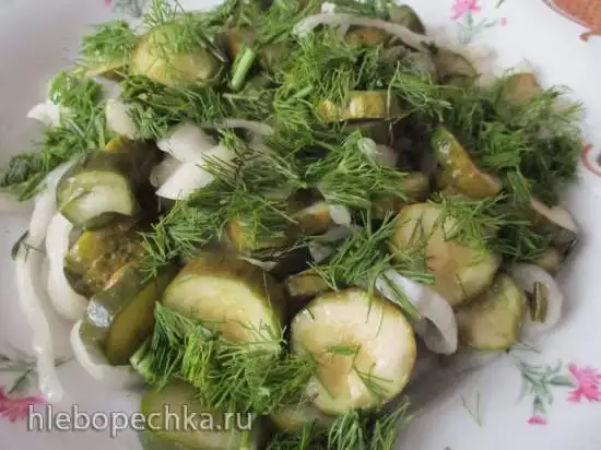 Огурцы нежинские (приготовление в вакууме)