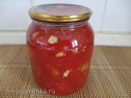 Лечо без уксуса другим манером