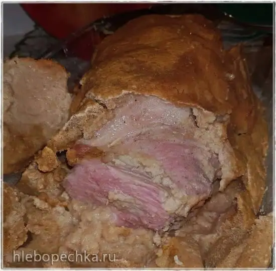 Буженина из свинины в калитке