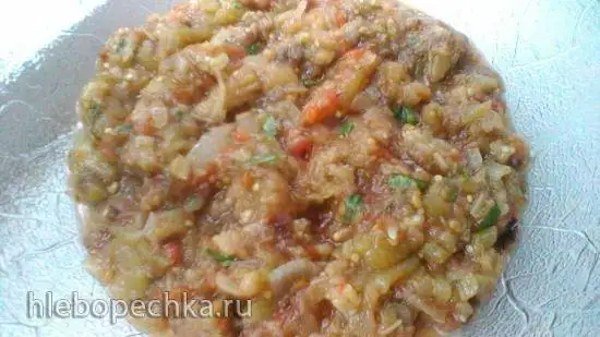 Икра из овощей, запеченных в медленноварке Kitfort KT 2010