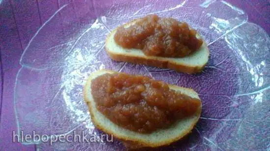 Густой яблочный соус с мёдом (Apple Butter ) в медленноварке Kitfprt KT 2010