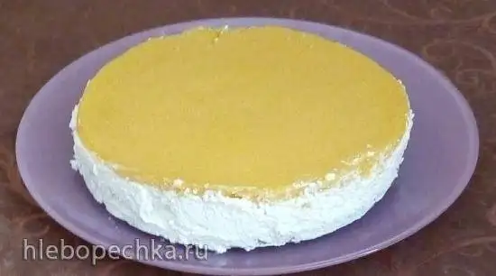 Муссовый торт «Кокос-манго» для здорового питания