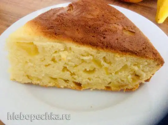 Яблочный пирог на сгущенке