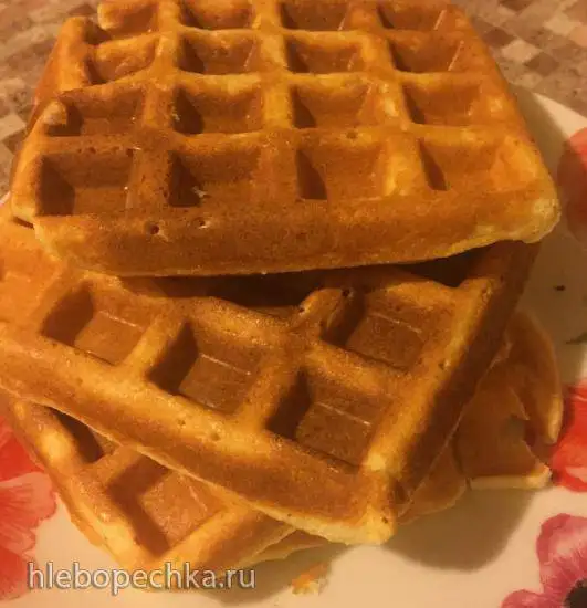 Вафли без глютена
