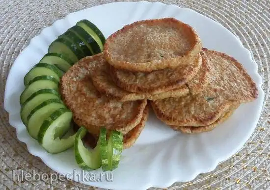 Оладушки с щучьей икрой