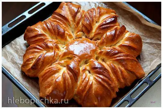 Тесто дрожжевое сдобное для пирогов, булочек и плюшек