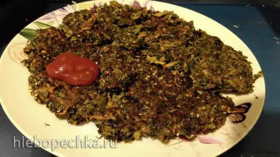 Зелень жареная