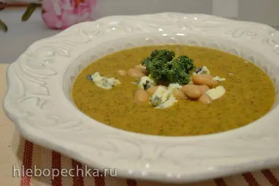 Суп-пюре фасолевый с капустой КЕЙЛ (для вегетарианцев)
