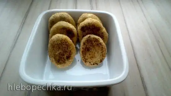 Сырники бескрахмальные с глюкоманнаном и ксантаном