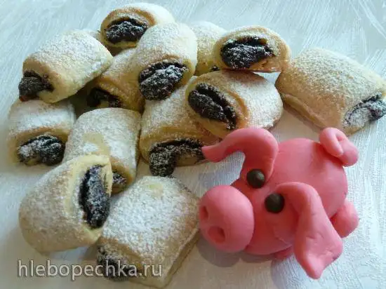 Маковые рулетики (mákos rudacska)