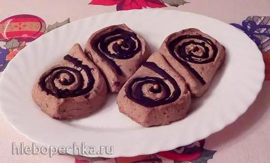 Суфле творожное с черносливом и шоколадом на агар-агаре