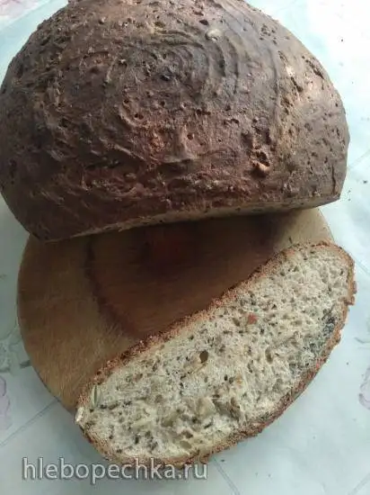 Хлеб с семечками