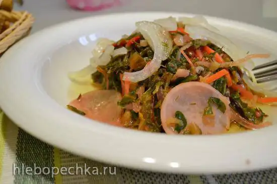 Овощи и зелень, заквашенные простоквашей и закваской (для вегетарианцев)