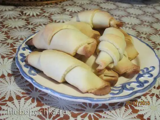 Песочные трубочки с мармеладом