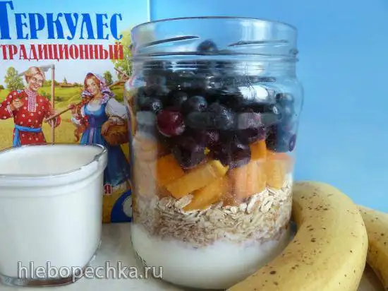 Холодный завтрак в банке