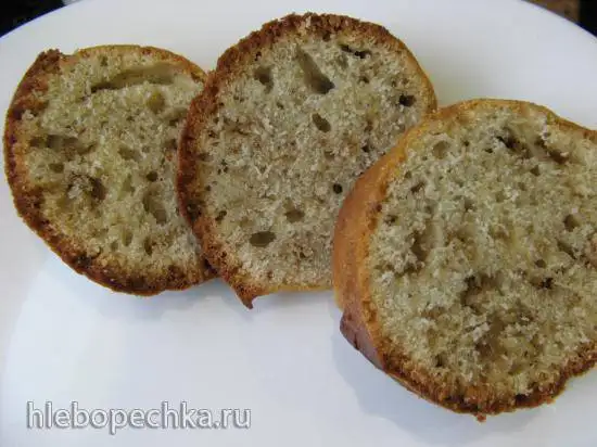 Кекс с халвой