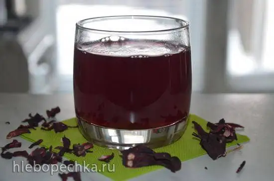 Кисель из каркаде