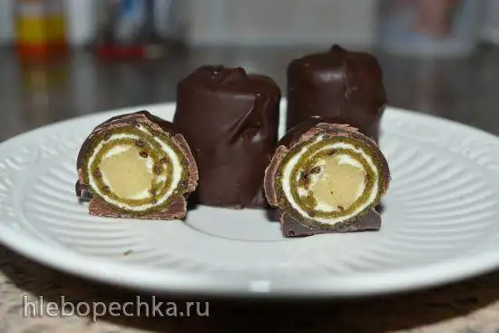 Конфеты из пастилы (из киви)