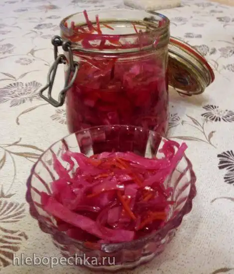 Капуста маринованная по-кремлёвски