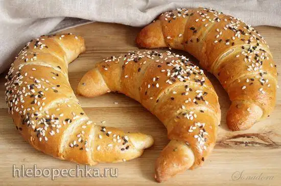 Рогалики Кунжутные