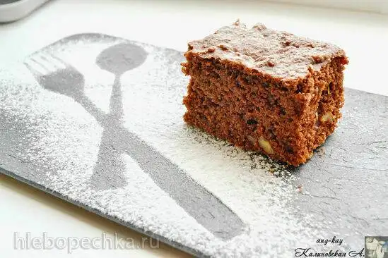 Постный шоколадный манник