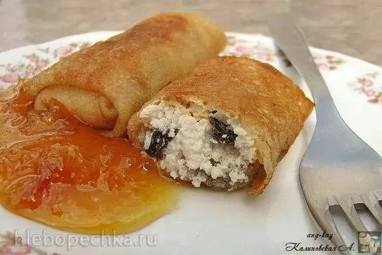 Блины постные с тофу