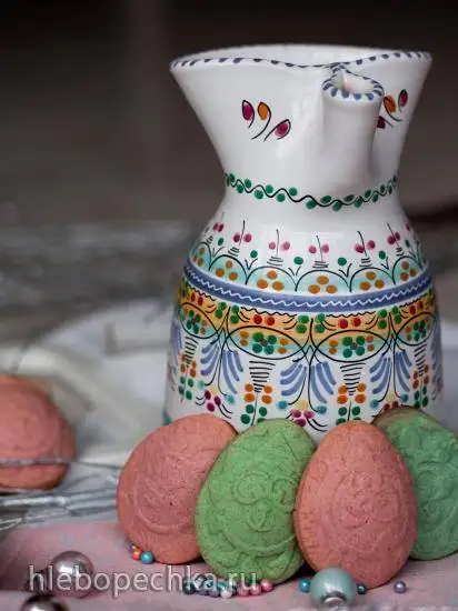 Праздничное пасхальное печенье детям