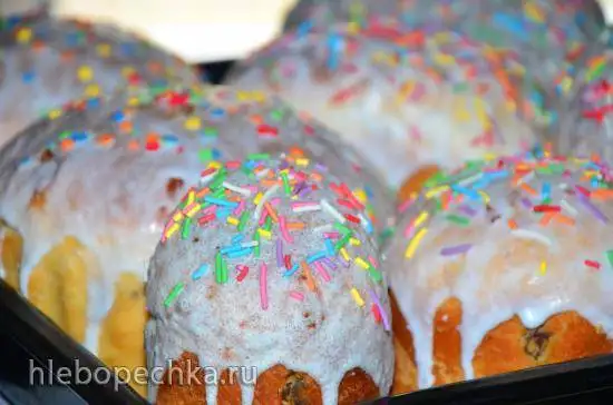 Кулич Александрийский на закваске