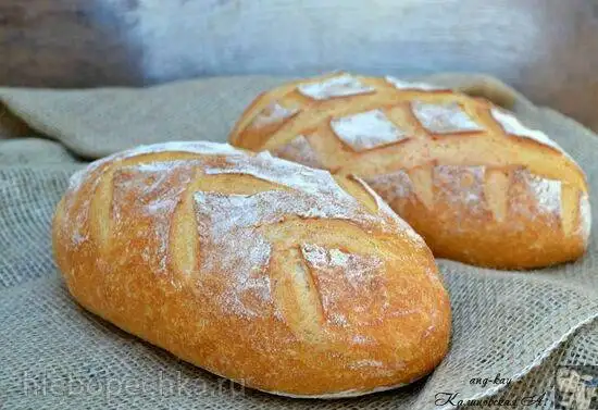 Пшеничный хлеб с семолиной и сывороткой