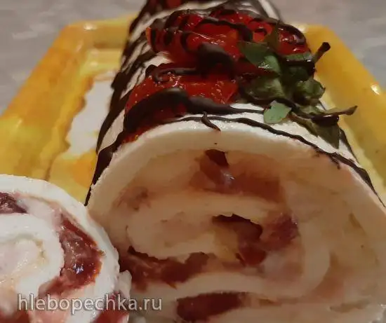 Меренговый рулет