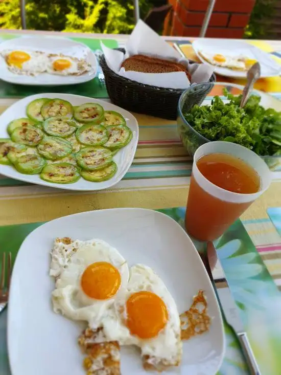 Квас ржаной с мятным сиропом