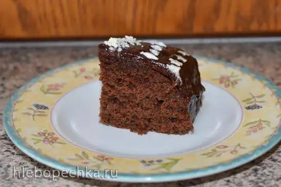 Шоколадный кекс на закваске (на лишней закваске)