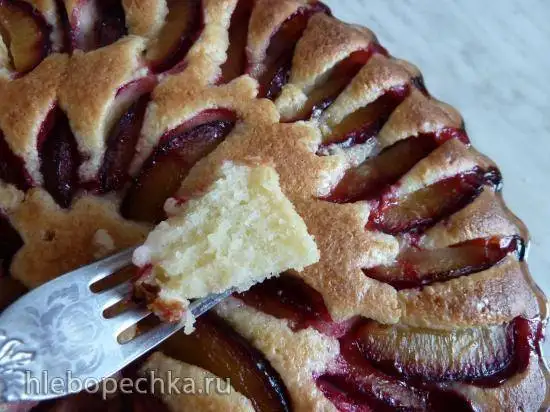 Сливовый пирог из Тосканы