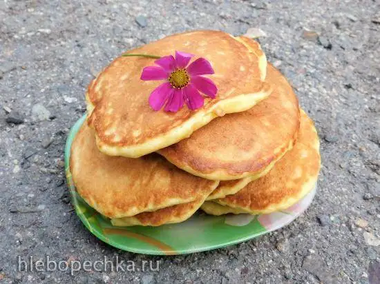 Оладушки «Солнечные» с кукурузной мукой