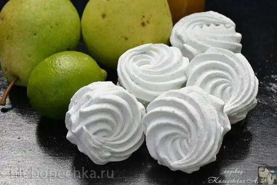 Зефир грушевый с лаймом и медом