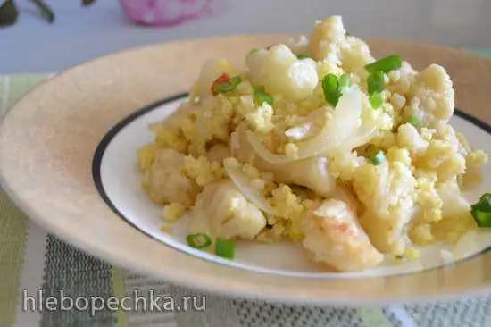 Пшенная каша «что делать с корешками-ножками капусты брокколи и цветной капусты»