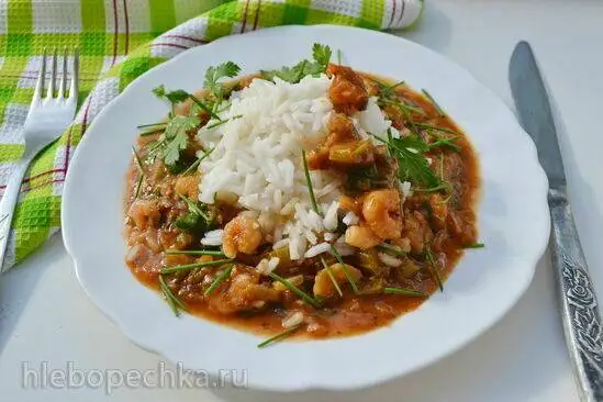Этуфе с креветками (Etouffee)